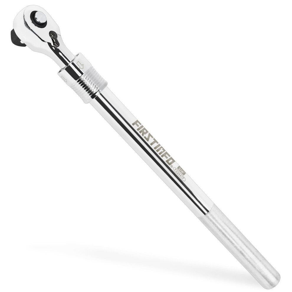 Firstinfo F32441f 34Inch Drive Narrow Head Extendable Ratchet Wrench 72T Reversible Quick Release Ratchet Handle Extends 195 636946348007