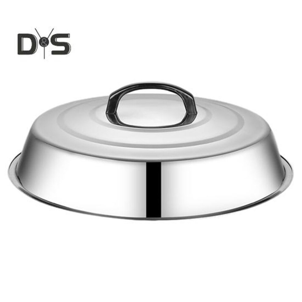 Round Cheese Melting Dome with Heat-Resistant Handle Durable Rust-Free Dishwasher Safe Thickened Heavy-duty Pot Lid