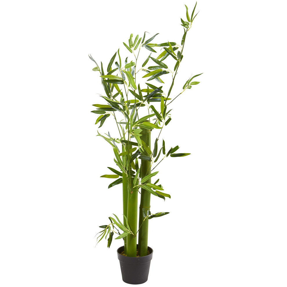 Arbre artificiel en bambou vert de 5 pieds