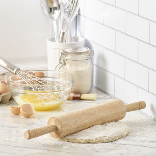 Farberware Farberware Classic Wood Rolling Pin 17,75 polegadas natural 1