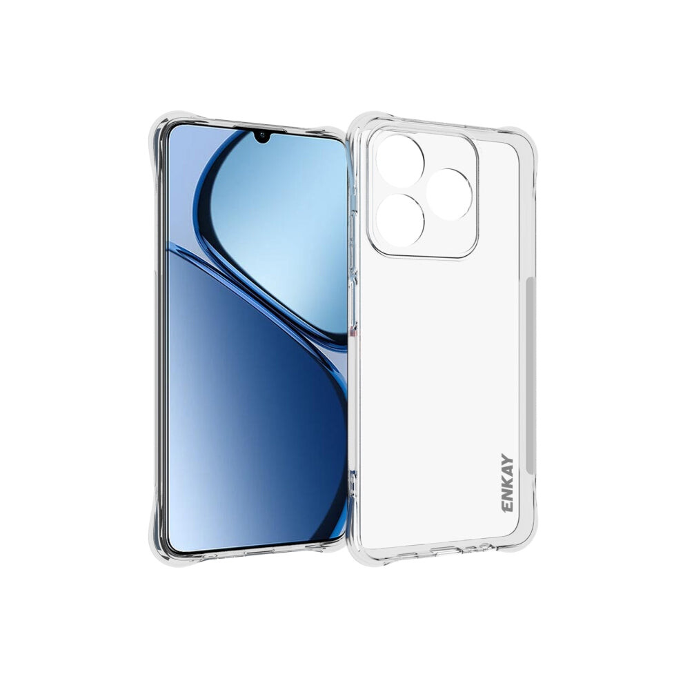 For Realme C63 4G Enkay Transparent Tpu Shockproof Anti-Slip Phone Case 6914219009508