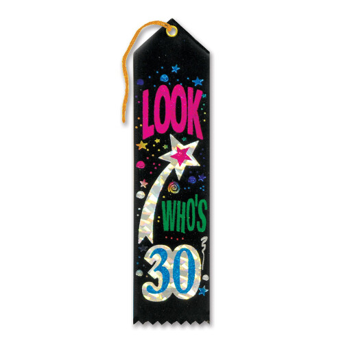 Beistle Look Who's 30 Award-lint