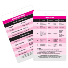 Apgar score Reference og nyf?dt vurdering Vertical Badge Card - Fremragende ressource til sygeplejersker Sygeplejersklinikker og RN -studerende -