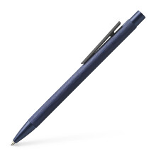 Stylo bille Faber-Castell Neo Slim en aluminium - Bleu fonc