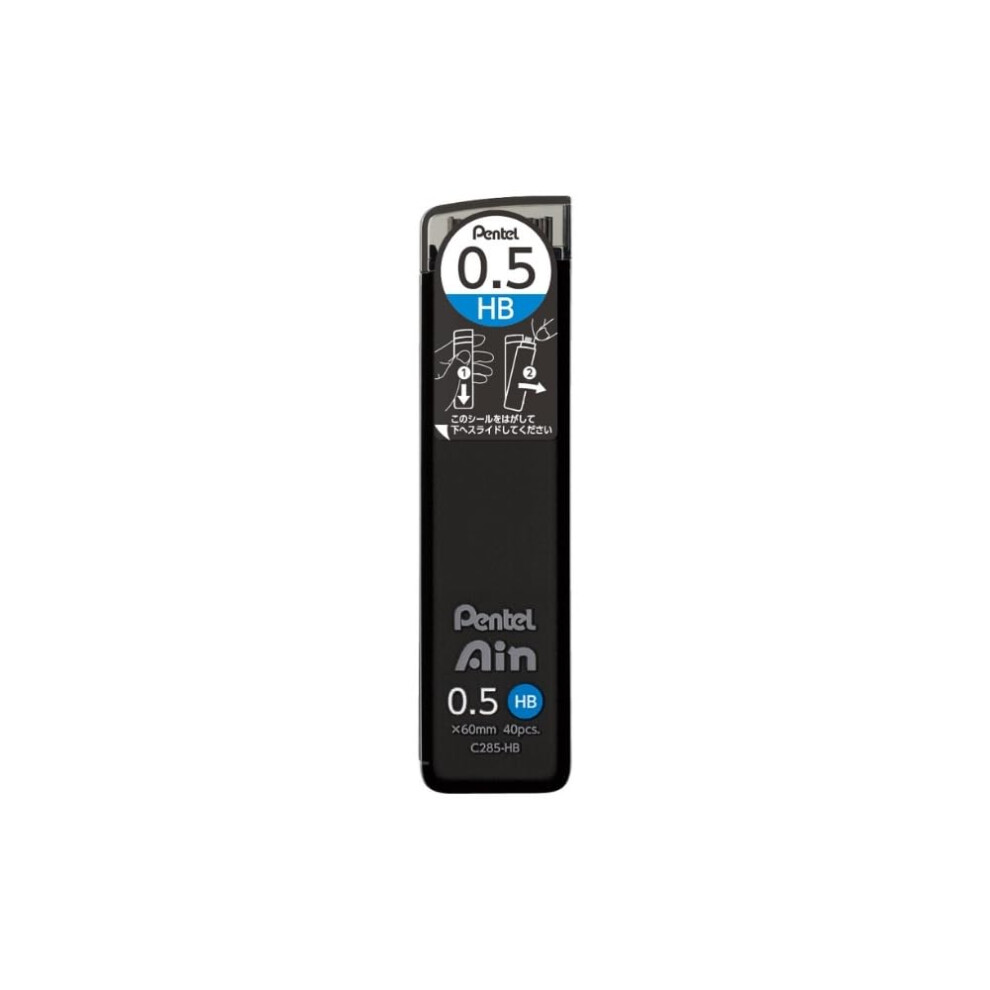 Pentel Ain Lead for 0.5mm HB C285-HBO Mechanical Pencil Pads