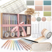 Mr. Pen- Bible Journaling Set (Selah Collection)  Highlighters and Pens No Bleed  Scripture Markers  Washi Tape  Bible Tabs