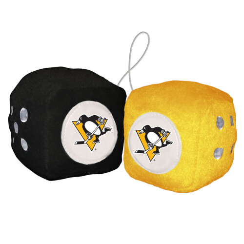 Fremont Die NHL Pittsburgh Penguins BasicFuzzy Dice Teamkleuren E? maat