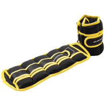 FitVids Tobillo completamente ajustable Peso de la pierna del brazo de la mueca Ajustable de 15 lb 0-7.5 lbs cada uno