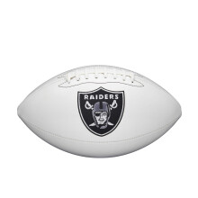 WILSON NFL Live Signature Autograph Football - Officiel st?rrelse Las Vegas Raiders