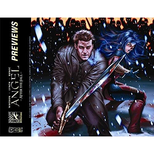 Toynk Sdcc 2008 Angel #10 Wraparound Cover Variant