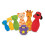 Melissa & Doug Melissa & Doug K's Kids Set Gioco Bowling con 6 Birilli e Pratica Valigetta 4
