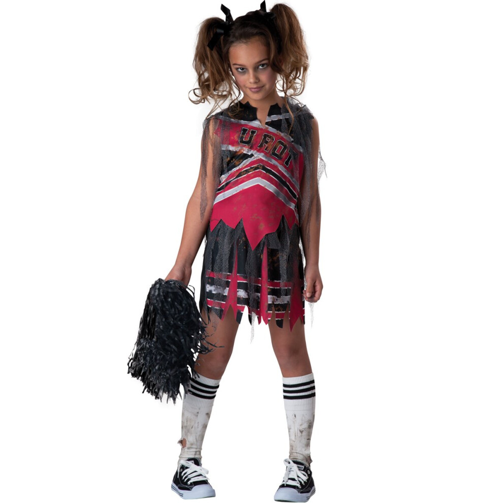 Photos - Fancy Dress InCharacter Fun World 1707010 Spiritless Cheerleader Girls Costume Size 10 Multicolor B00INRTM2Y
