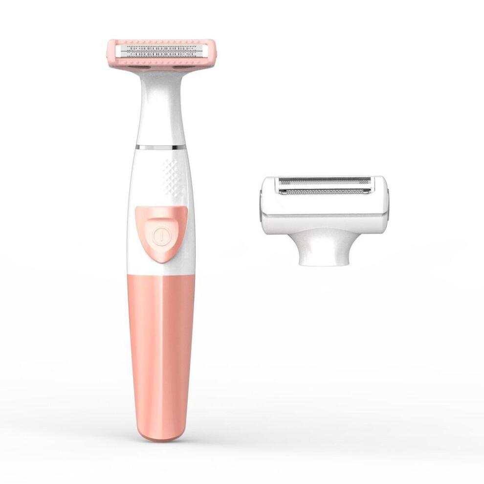(pink, 2100 2 in 1) Men's & Women's Multifunctional Electric Shaver for Full Body & Private Parts