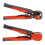 (Blue) TK0742 0.5-6.0mm Multi-function Automatic Wire Stripper Line Clamp Press Dismantling Tool 4