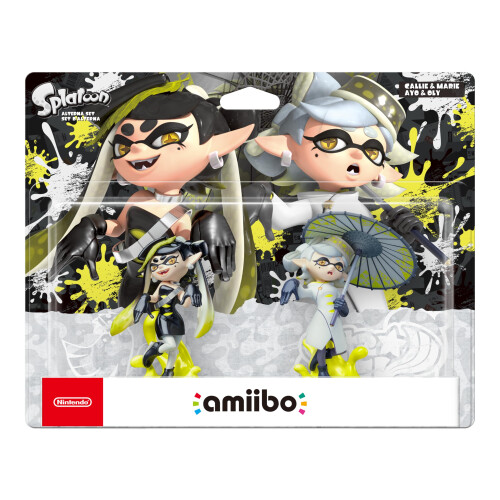 Nintendo Conjunto Amiibo Nintendo Splatoon, Figuras Callie e Marie, 2 Pack