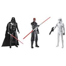 STAR WARS Clash of The Dark Side  12-Inch Action Figure Set  3-Pack of Figures & 4 Accessories  Toys for Kids Ages 4 and Up (Amazon Exclusive)