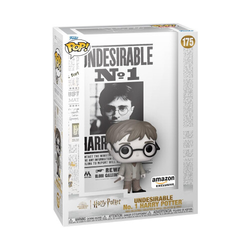 Funko Funko Pop! Vitrine: Harry Potter     Harry-Steckbrief, Amazon-Exklusiv