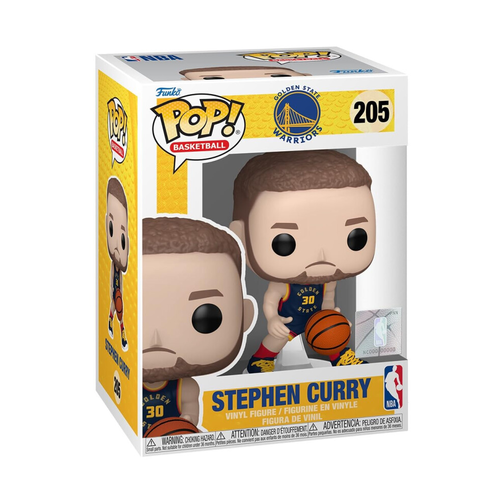 Photos - Action Figures / Transformers Funko POP NBA: Warriors - Stephen Curry - - Collectable Vinyl Figure - Gift Idea - Official Merchandise (City Edition 24)