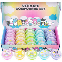 Hello Kitty and Friends Ultimate Compounds Set 25er-Pack duftende Glitzer-Slimes Sanrio Stuff Slime Bulk Mini-Slime-Partygeschenke fr Kinder von 81