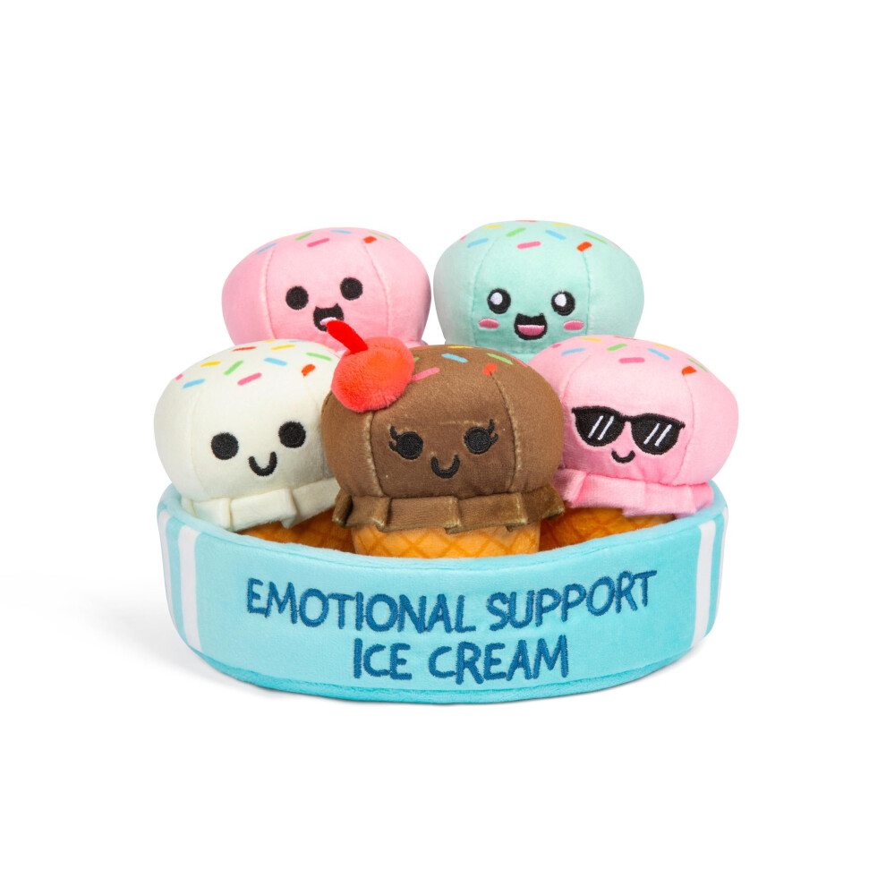 Conos De Helado De Apoyo Emocional De Relatable Cuddly Stuffed Animals And Toys Juguetes Blandos Y Peluches Excelentes Ideas De Regalo Para Seres-image