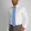 Tommy Hilfiger Tommy Hilfiger Herrars Micro Tie, Blå, En Storlek 5