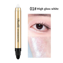 (A) Double Head Eye Shadow Stick, Pearl Light, Fine , Three-dimensional Sleeping Silkworm, Decorate And Form High Gloss Eye Shadow