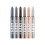 (E) 6-Piece Eyeshadow Pen Set: Multi-color eyeshadow that's natural and long-lasting. 1