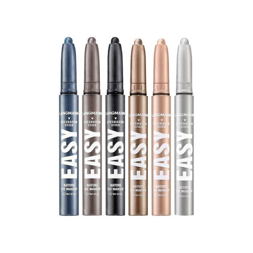 (E) 6-Piece Eyeshadow Pen Set: Multi-color eyeshadow that's natural and long-lasting.