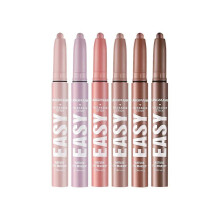 (A) 6-Piece Eyeshadow Pen Set: Multi-color eyeshadow that's natural and long-lasting.