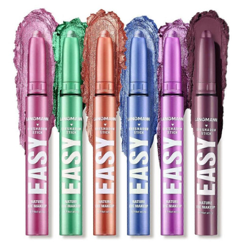 (C) 6-Piece Eyeshadow Pen Set: Multi-color eyeshadow that's natural and long-lasting. 2