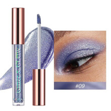 (I) Shiny Liquid Eye Shadow Psychedelic Pearl Eye Shadow Liquid Lip Gloss 20ml