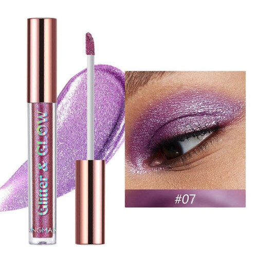 (G) Shiny Liquid Eye Shadow Psychedelic Pearl Eye Shadow Liquid Lip Gloss 20ml