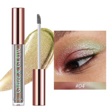(D) Shiny Liquid Eye Shadow Psychedelic Pearl Eye Shadow Liquid Lip Gloss 20ml