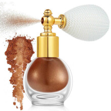 (C) High-gloss Brightening Powder Spray Body Powder Spray Glitter Powder