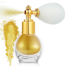 (E) High-gloss Brightening Powder Spray Body Powder Spray Glitter Powder