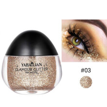 (C) Eye Shadow Makeup Pearl Sequins Liquid Eye Shadow Stage Makeup Body Sequins Gel Eye Shadow