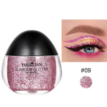 (I) Eye Shadow Makeup Pearl Sequins Liquid Eye Shadow Stage Makeup Body Sequins Gel Eye Shadow