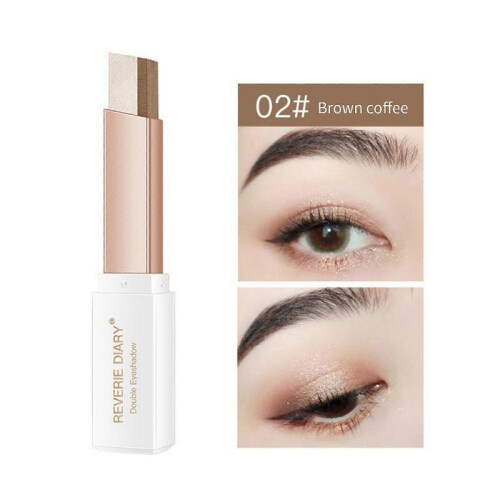 (B) Two-color Eyeshadow Stick Is And Not Easy To Take Off