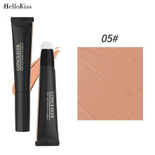 (E) Beauty Wand, Liquid Face Concealer Contouring Highlighter Blusher Stick With Cushion Applicator, Long Lasting Smooth Natural Matte Finish 18ml