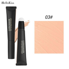 (C) Beauty Wand, Liquid Face Concealer Contouring Highlighter Blusher Stick With Cushion Applicator, Long Lasting Smooth Natural Matte Finish 18ml
