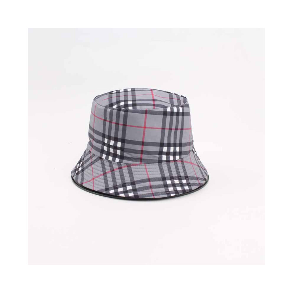 ( grey) Bucket Hat Reversible Reflective for Men Women - UV50+ Sun Protection Double-Sided Fishing Hat with 360 Safety Strips Summer Outdoor