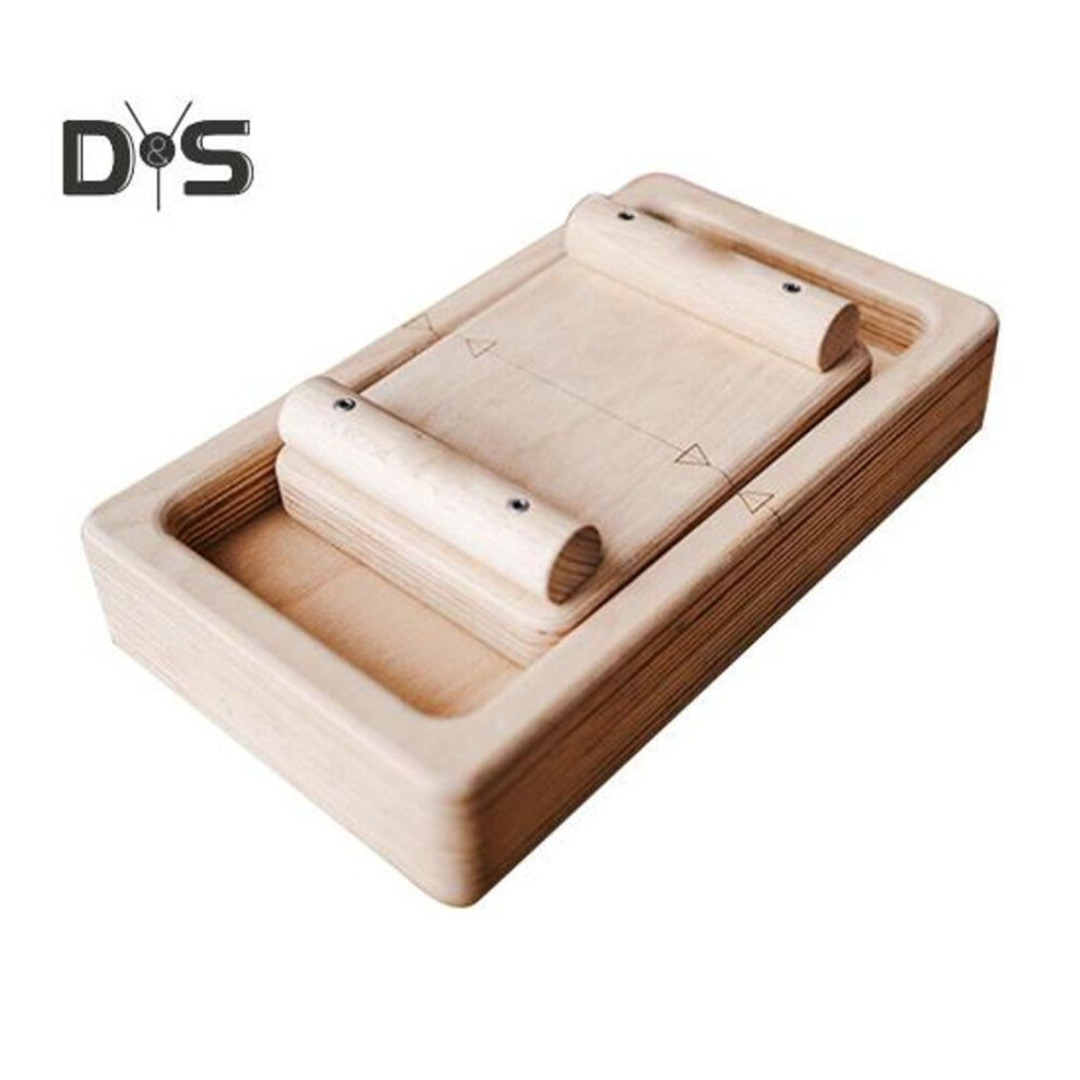 Finger Strength Trainer Wooden Grip Strengthener Pinch Block Hand Grip Climbing Power Finger Exercise Equipment for Home Gym Climbing Athletes