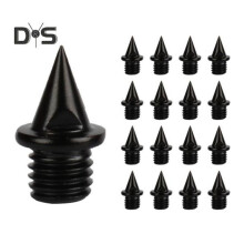 (as the picture, F) 100 Pcs Track Spikes Carbon Steel Track And Cross Country Shoe Spikes with Spike Wrench for Sprinting Sports Running Shoes