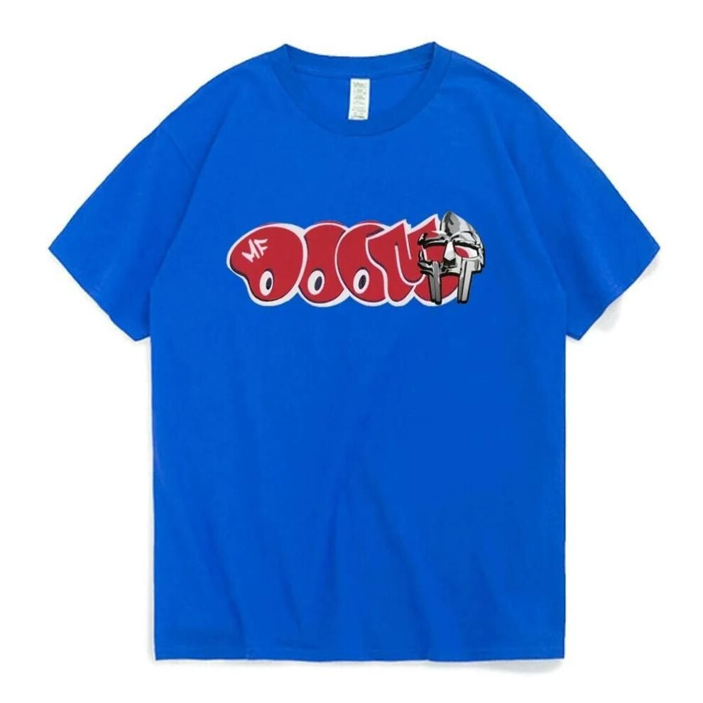 (brown, XXXXL) Singer Mf Doom Madlib Madvillain Graphic Tshirt Cotton Tops Men Women Harajuku Hip Hop T Shirt Summer Fashion Short Sleeve Tees