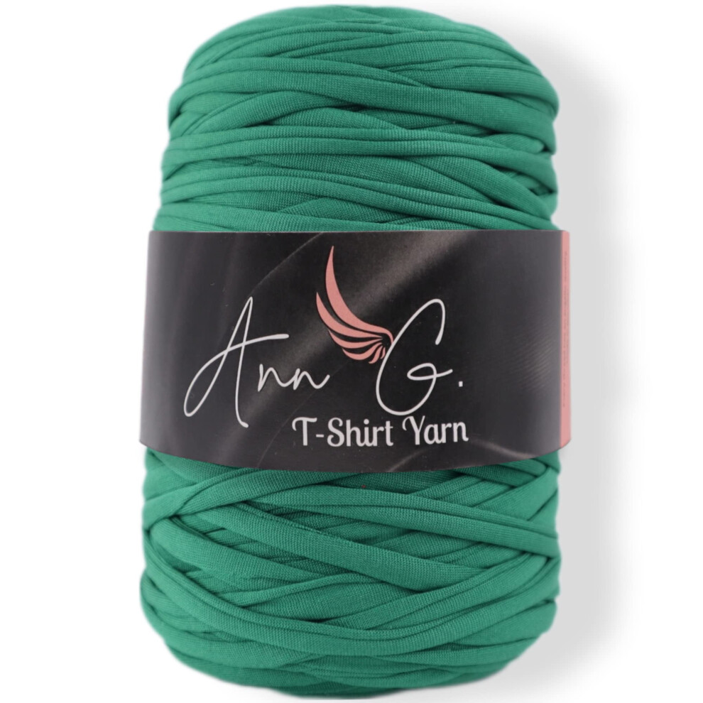 Fil Pour T-Shirt Ann G Premium, Polyester Ultra Doux, Plus De 91 M Tres, Durable, Non Bouloche, Couleur Uniforme, Lastique (Vert Fonc )-image