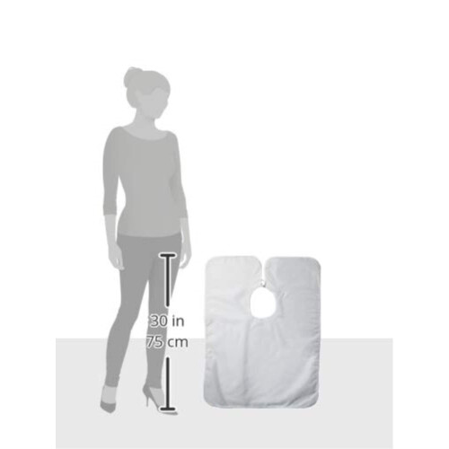 Cinema Secrets Pro Cosmetics Makeup Cape - biely 2
