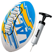 Franklin Sports NFL Los Angeles Chargers Football - Juventude Mini Football - 8,5 futebol - Spacelace Easy Grip Texture - Perfeito para crian as