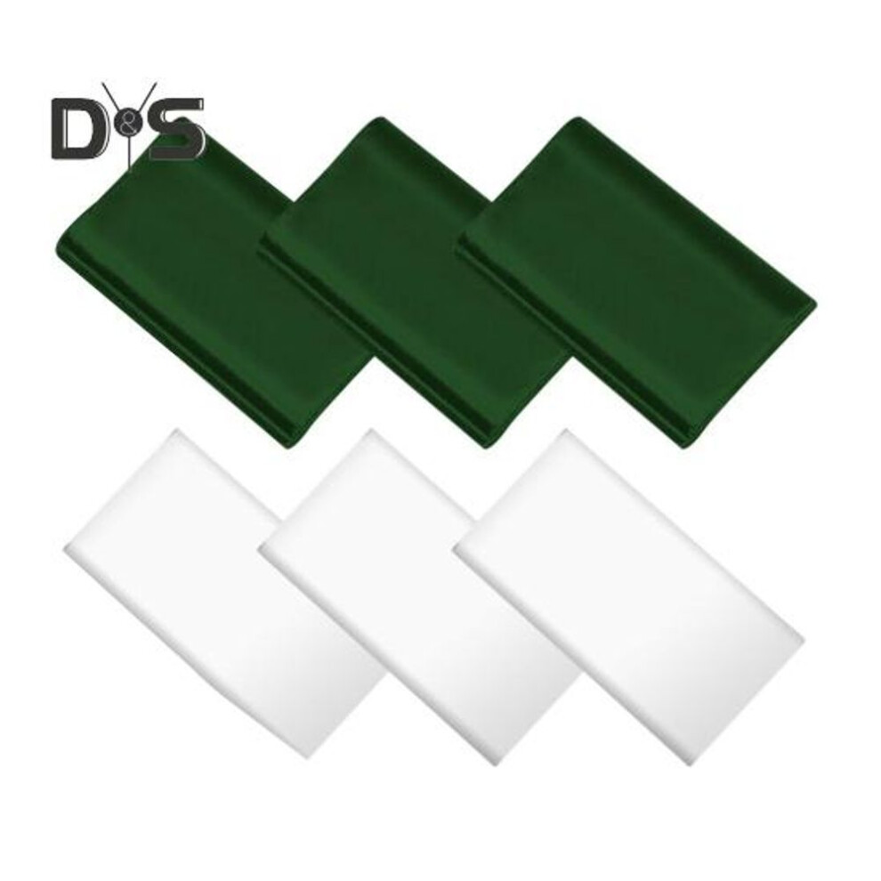 (as the picture, H) 3Pcs Rectangle Tablecloth And Satin Table Runner 108 Inch Folding Plastic Tablecloths Stain Resistant Table Cover for Parties Weddings Restaurants