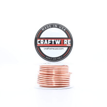 Craftwire USA tmr, csupasz rzhuzal, kerek, fnyes, flkemny, 5 OZ 12, 18 lb (vlasszon 10-30 ga-t)