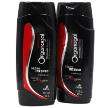 ORGANOGAL Grisi Shampoo Cleansing Darkening Shampoo med kaktusextrakt hjlper till att vnda grtt hr 2-pack med 13,5 FL Oz flaskor vita